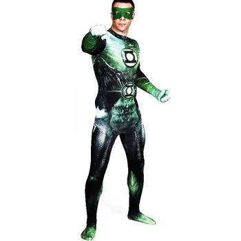 Movie Green Lantern Role Playing Cosplay Costume Adult Man Halloween Party Zentai Jumpsuits Clothing
Movie Green Lantern Role Playing Cosplay Costume Adult Man Halloween Party Zentai Jumpsuits Clothing