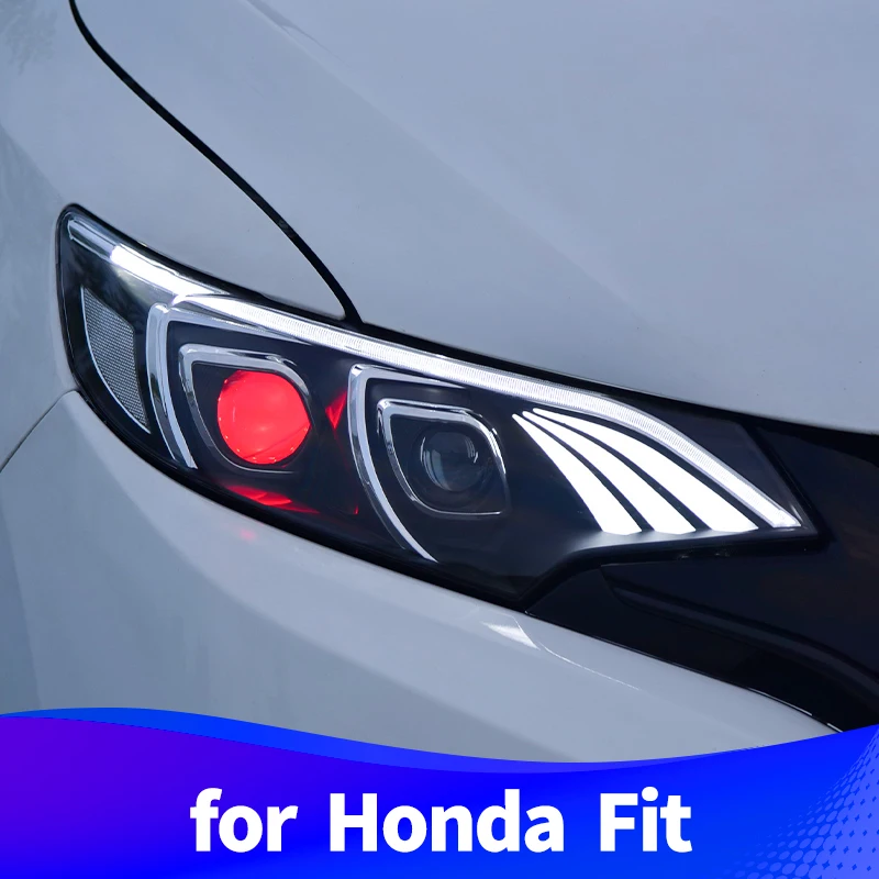 Головной светильник в сборе для Honda FIT Джаз 2014 2015 2016 2017 2018 левой и правой стороны