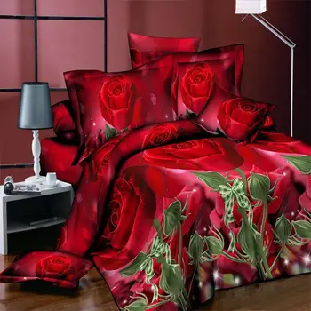 AsyPets 3D Rose Flower Twin Queen King Size Bedding Pillowcase Quilt Duvet Cover Set
AsyPets 3D Rose Flower Twin Queen King Size Bedding Pillowcase Quilt Duvet Cover Set