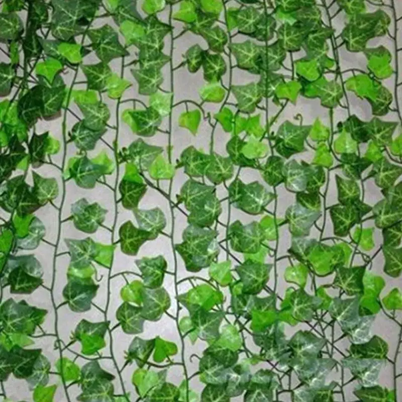 200 cm Artificial Ivy Leaf Garland Plants Plastic green long Vine Fake Foliage flower Home decor Wedding decoration
200 cm Artificial Ivy Leaf Garland Plants Plastic green long Vine Fake Foliage flower Home decor Wedding decoration