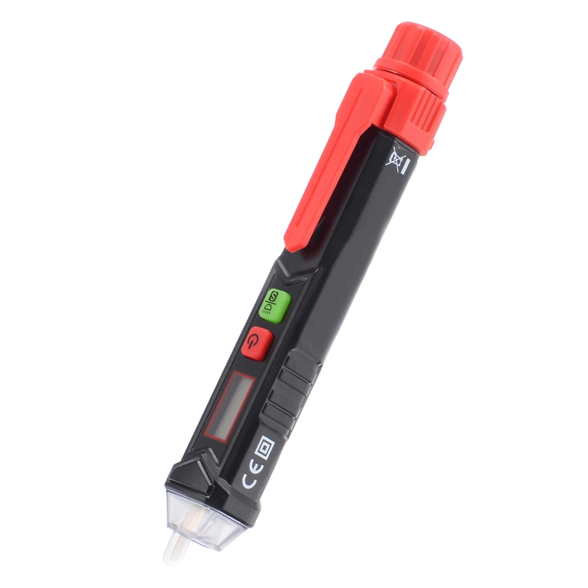 1pc 12-1000V Electrical Non-contact AC Voltage Detector Test Pen Tester Alert LED light
1pc 12-1000V Electrical Non-contact AC Voltage Detector Test Pen Tester Alert LED light