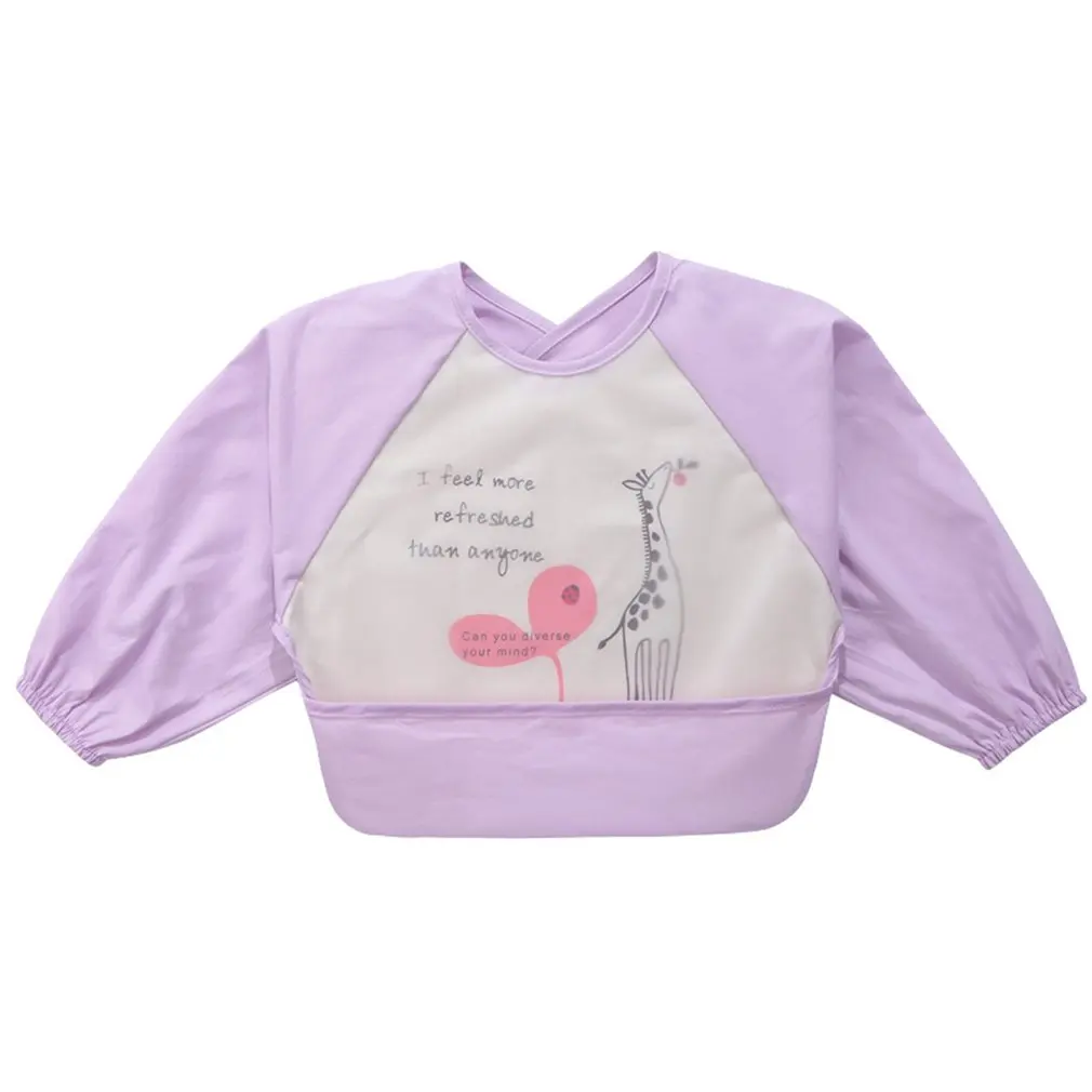 Stylish Cartoon Waterproof Baby Drool Bibs Long Sleeve Shirt Organic Soft Bibs For Teething Drooling Feeding Baby
Stylish Cartoon Waterproof Baby Drool Bibs Long Sleeve Shirt Organic Soft Bibs For Teething Drooling Feeding Baby