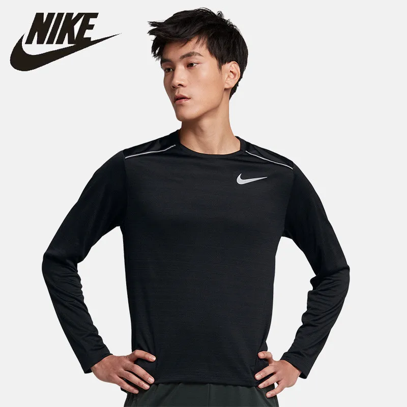 

Nike DRI-FIT MILER New Arrival Men Long Sleeve Official Running Shirt Outdoor Sportswear #AJ7569