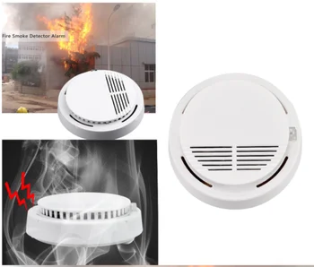 1PCS Mini Smoke Detector Alarm 9V Battery Backup Photoelectric Interconnect
1PCS Mini Smoke Detector Alarm 9V Battery Backup Photoelectric Interconnect