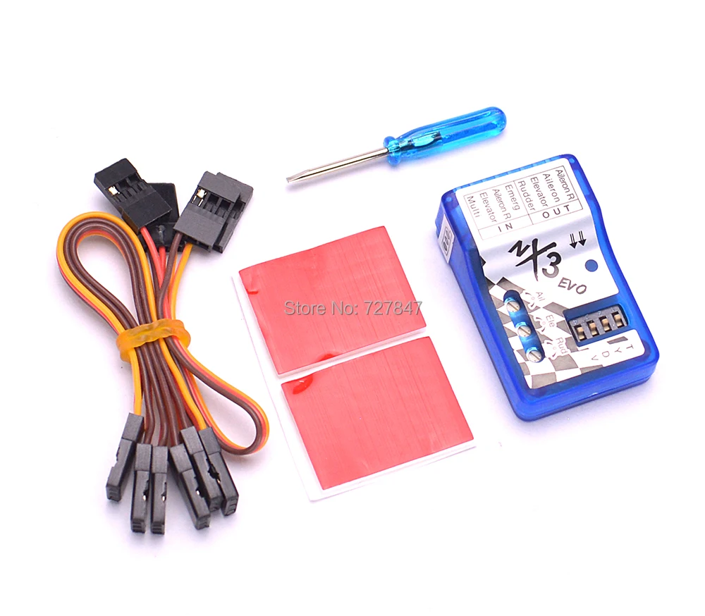 NX3 EVO Fixed-wing Flight Gyro balancer Flight Controller Board Stabilization Controller For 3D 2D flight
NX3 EVO Fixed-wing Flight Gyro balancer Flight Controller Board Stabilization Controller For 3D 2D flight