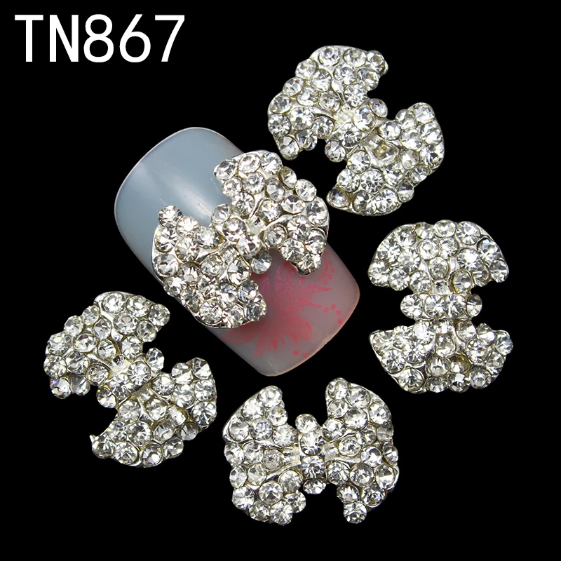 10pcs Colorful Glitter 3d Bows Nail Art Decorations with Rhinestones, Alloy Nail Charms Jewelry for Nail Tools Suppliers TN867
10pcs Colorful Glitter 3d Bows Nail Art Decorations with Rhinestones, Alloy Nail Charms Jewelry for Nail Tools Suppliers TN867
