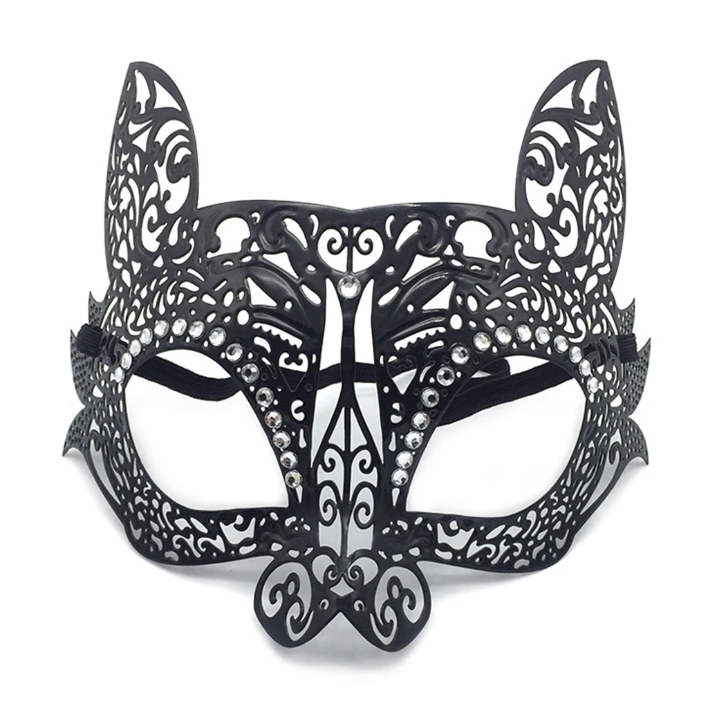 Fashion Venetian Masquerade Iron Masks Party Diamond Crystal Rhinestone Metal Half Face Mask Cat Face Mask For Party
Fashion Venetian Masquerade Iron Masks Party Diamond Crystal Rhinestone Metal Half Face Mask Cat Face Mask For Party
