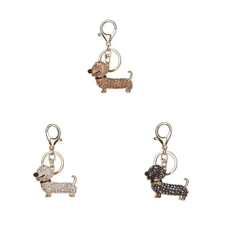 Europe Alloy Diamond Cute Dachshund Dog Keychain Bag Keyrings Charms Ladies Keychains For Women Pendants Jewelry Car Key Ring
Europe Alloy Diamond Cute Dachshund Dog Keychain Bag Keyrings Charms Ladies Keychains For Women Pendants Jewelry Car Key Ring