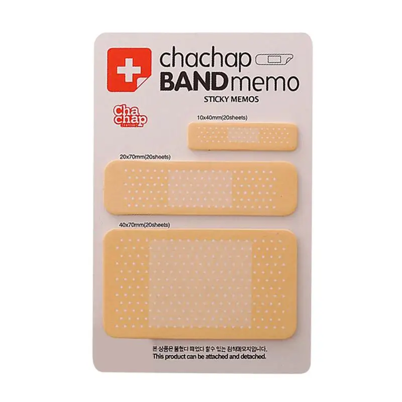 60PCS/Lot Bandage sticky Notes Innovative Post-it Reusable Non Toxic Index Label School Office Supplies
60PCS/Lot Bandage sticky Notes Innovative Post-it Reusable Non Toxic Index Label School Office Supplies