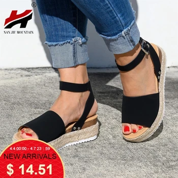 NAN JIU MOUNTAIN 2019 Summer Sandals Women 8 Colors Straw Thick Platform Leopard Flat Buckle Rome Women's Shoes Plus Size 35-43
NAN JIU MOUNTAIN 2019 Summer Sandals Women 8 Colors Straw Thick Platform Leopard Flat Buckle Rome Women's Shoes Plus Size 35-43