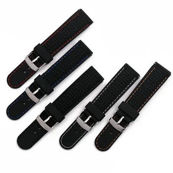 Men's watch with 22mm pin buckle watch accessories outdoor sports waterproof bracelet quick release silicone strap female band
Men's watch with 22mm pin buckle watch accessories outdoor sports waterproof bracelet quick release silicone strap female band