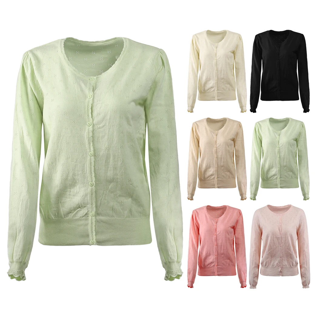 18 Styles Fashion Solid Slim Jacket Coat Women Knitted Cardigan Sweater Korean Female Long Sleeve Cardigans Outwear Pull Femme
18 Styles Fashion Solid Slim Jacket Coat Women Knitted Cardigan Sweater Korean Female Long Sleeve Cardigans Outwear Pull Femme