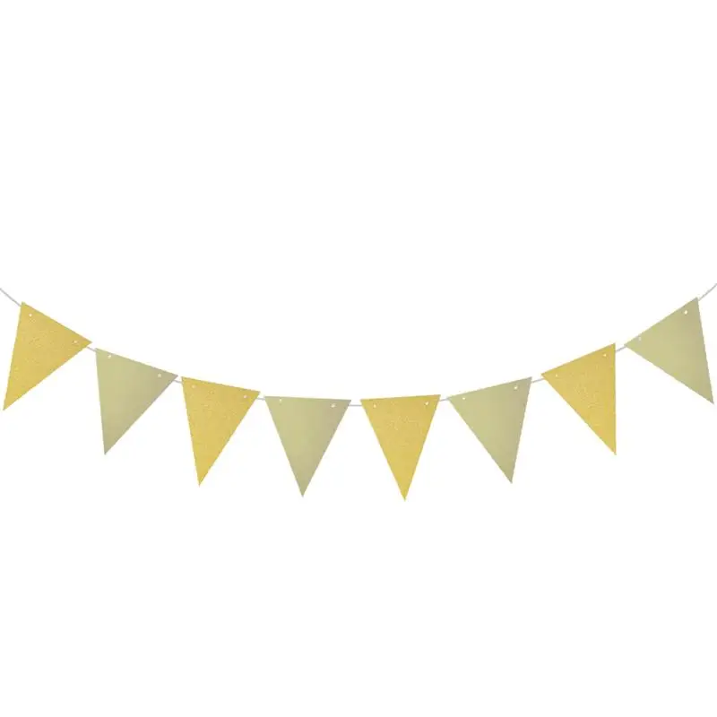 3 Meters Babys Birthday Banners Glitter Pennant Flags Garland Streamer Baby Room Nursery Hanging Decor (Golden)
3 Meters Babys Birthday Banners Glitter Pennant Flags Garland Streamer Baby Room Nursery Hanging Decor (Golden)