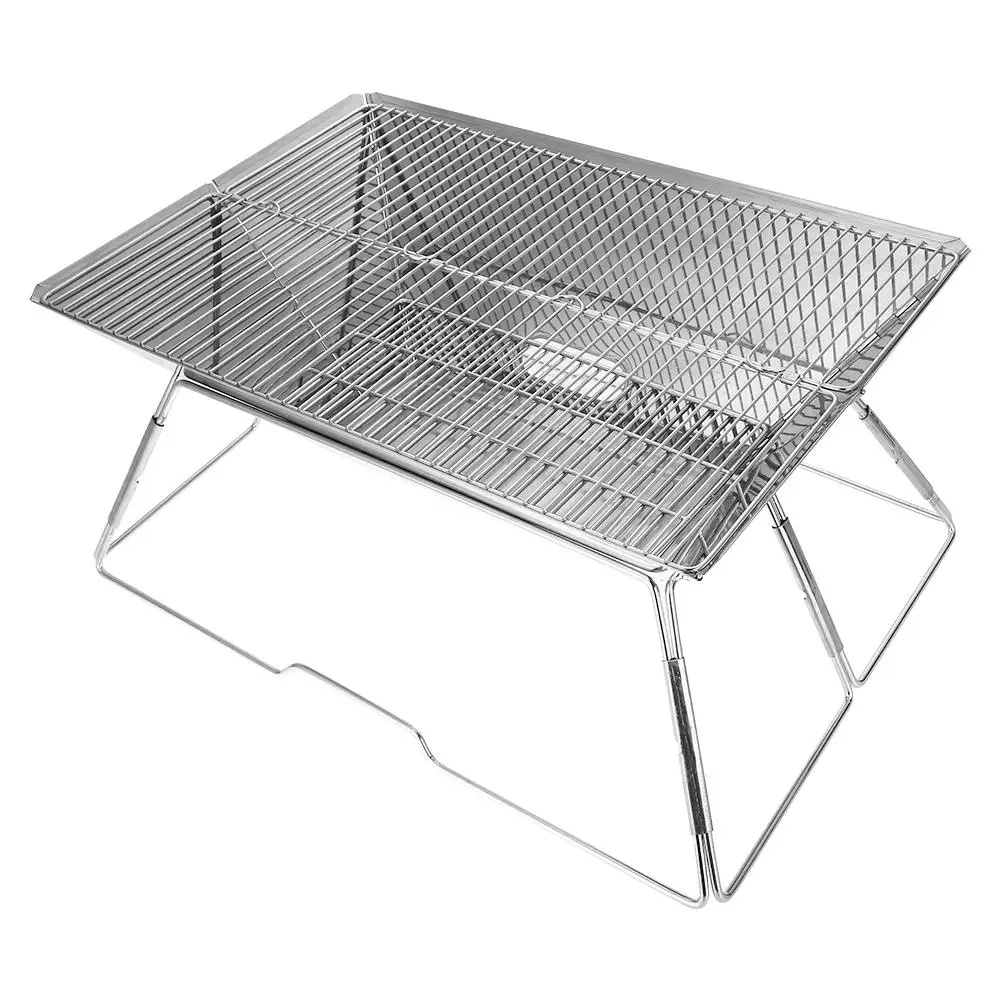 Portable Folding Barbecue BBQ Charcoal Grill Shelf Rack for Outdoor Camping Picnic Professional 
Portable Folding Barbecue BBQ Charcoal Grill Shelf Rack for Outdoor Camping Picnic Professional
