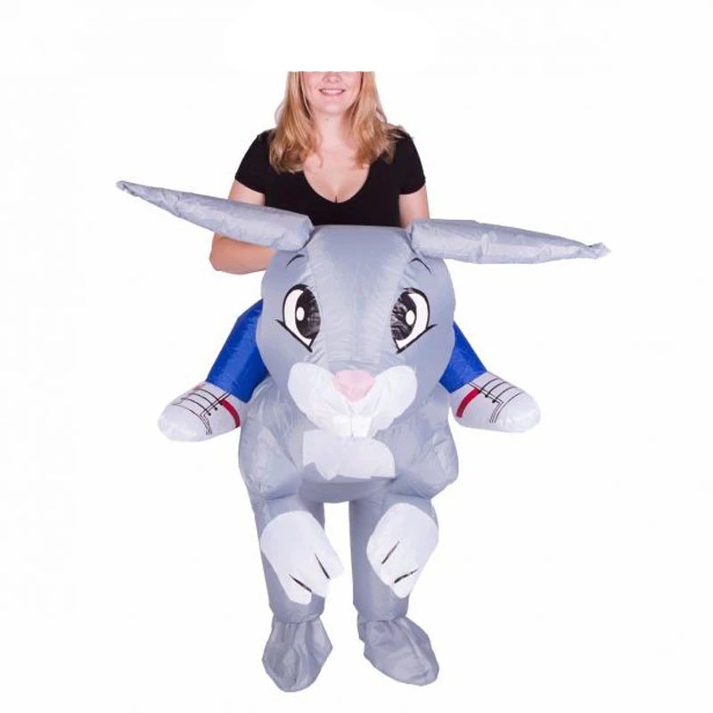 2018 Halloween Inflatable Rabbit Cosplay Costume Easter Bunny Blow Up Animal Farm Adult Fancy Dress Novelty Mascot Costume Adult
2018 Halloween Inflatable Rabbit Cosplay Costume Easter Bunny Blow Up Animal Farm Adult Fancy Dress Novelty Mascot Costume Adult