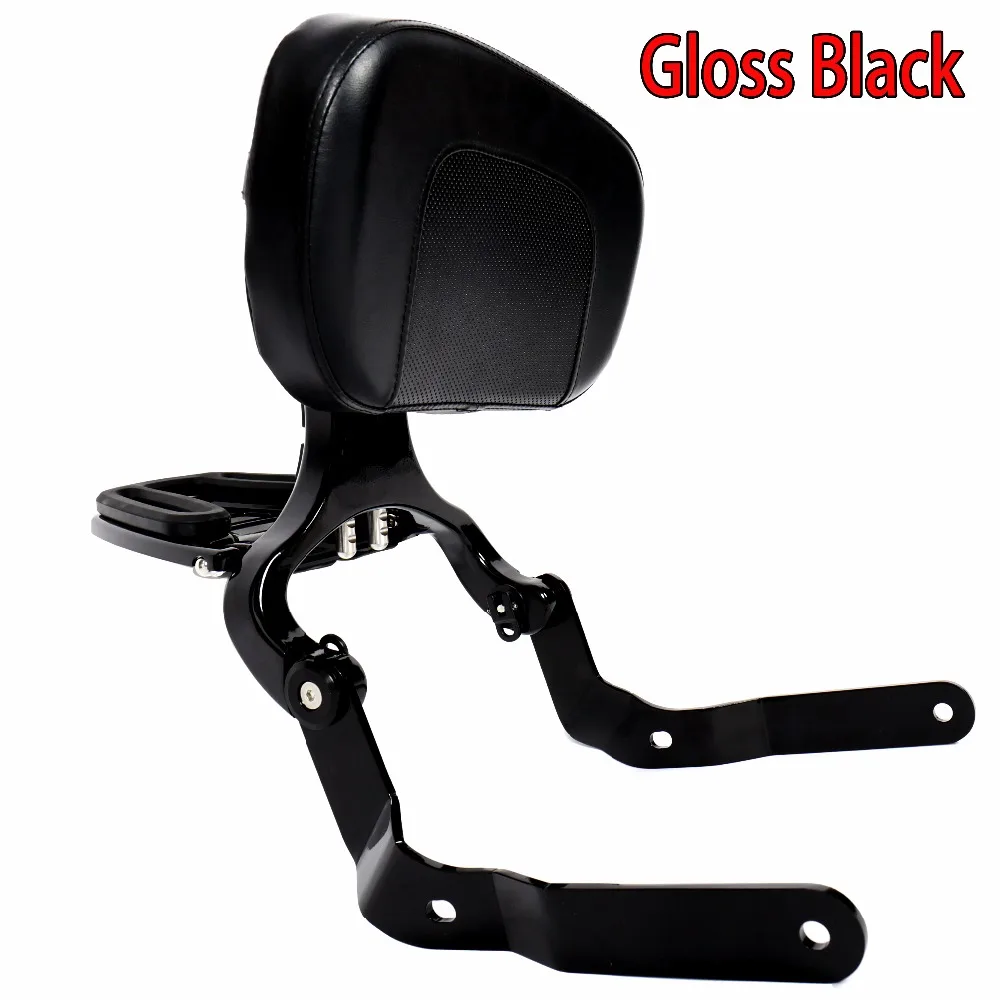 Gloss Black Fixed Mount&Driver Passenger Black Backrest For Harley 2015 2016 2017 Street 750
Gloss Black Fixed Mount&Driver Passenger Black Backrest For Harley 2015 2016 2017 Street 750
