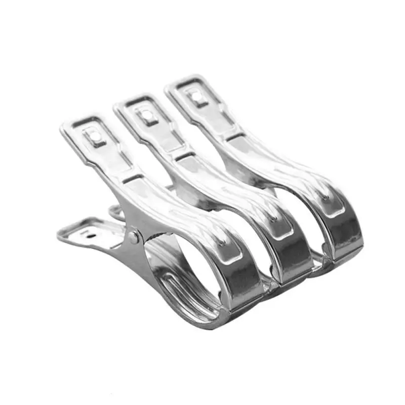 20pcs Stainless Steel Clips Clothes Pins Pegs Holders Clothing Clamps Sealing Clip Household Clothespin A30
20pcs Stainless Steel Clips Clothes Pins Pegs Holders Clothing Clamps Sealing Clip Household Clothespin A30