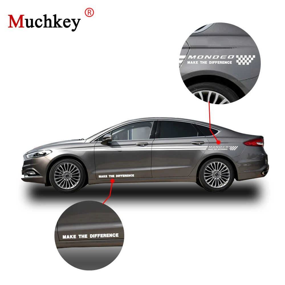 Auto Accessories Car Sticker for Ford Mondeo Car Side Body Decal Sticker for Hatchback Sedan Decals DIY Car Decoration 280CM
Auto Accessories Car Sticker for Ford Mondeo Car Side Body Decal Sticker for Hatchback Sedan Decals DIY Car Decoration 280CM