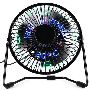 New Fashionable Mini Portable USB Fan 4 Inch 3-In-1 Desktop Temperature LED Display Clock Fan Mini USB Table Fan
New Fashionable Mini Portable USB Fan 4 Inch 3-In-1 Desktop Temperature LED Display Clock Fan Mini USB Table Fan
