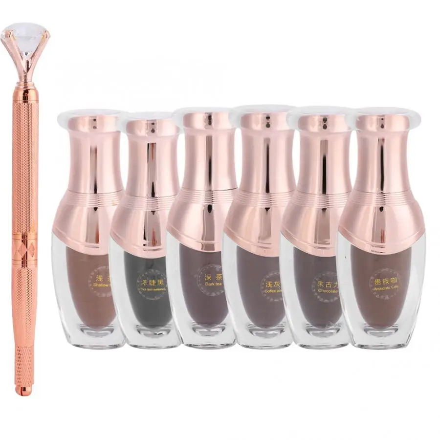 6Pcs 30ML Professional Tattoo Ink Tattoo Pen Set Permanent Body Paint Pigment Makeup Inks pigment for microblading with Box
6Pcs 30ML Professional Tattoo Ink Tattoo Pen Set Permanent Body Paint Pigment Makeup Inks pigment for microblading with Box