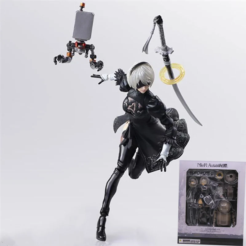 15cm Play Arts Kai NieR Automata YoRHa No. 2 Type B 2B fighting Anime PVC Action Figures toys Anime figure Toys For Kids gifts
15cm Play Arts Kai NieR Automata YoRHa No. 2 Type B 2B fighting Anime PVC Action Figures toys Anime figure Toys For Kids gifts