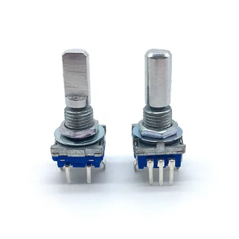 5pcs Rotary encoder code switch EC11 audio digital with push button switch 20 Position 5Pin handle length 20mm Half Shaft
5pcs Rotary encoder code switch EC11 audio digital with push button switch 20 Position 5Pin handle length 20mm Half Shaft