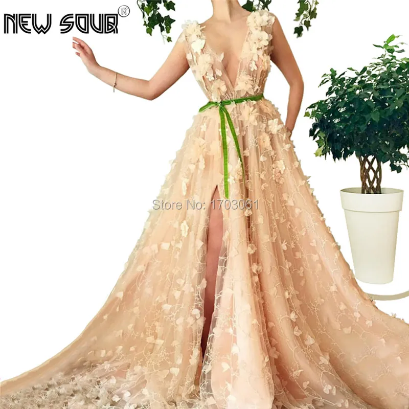 Sexy Transparent Floral Evening Dresses Dubai Design Arabic Couture Turkish Prom Dress Party Gowns Robe de Soiree Handmade 2019
Sexy Transparent Floral Evening Dresses Dubai Design Arabic Couture Turkish Prom Dress Party Gowns Robe de Soiree Handmade 2019