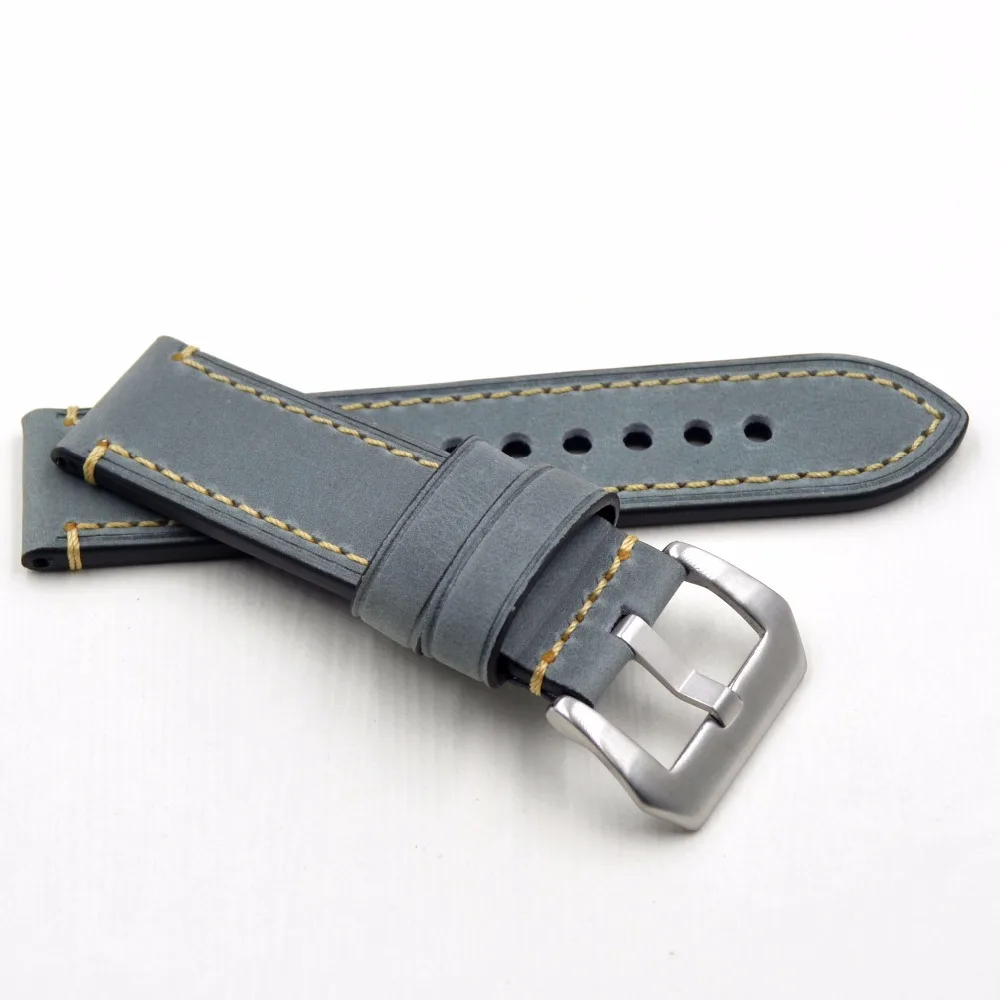 2020 The New high quality 20mm 22mm 24mm 26mm Genuine Leather Watch Strap Watch Band Man Watch Straps with for Big brand watch
2020 The New high quality 20mm 22mm 24mm 26mm Genuine Leather Watch Strap Watch Band Man Watch Straps with for Big brand watch