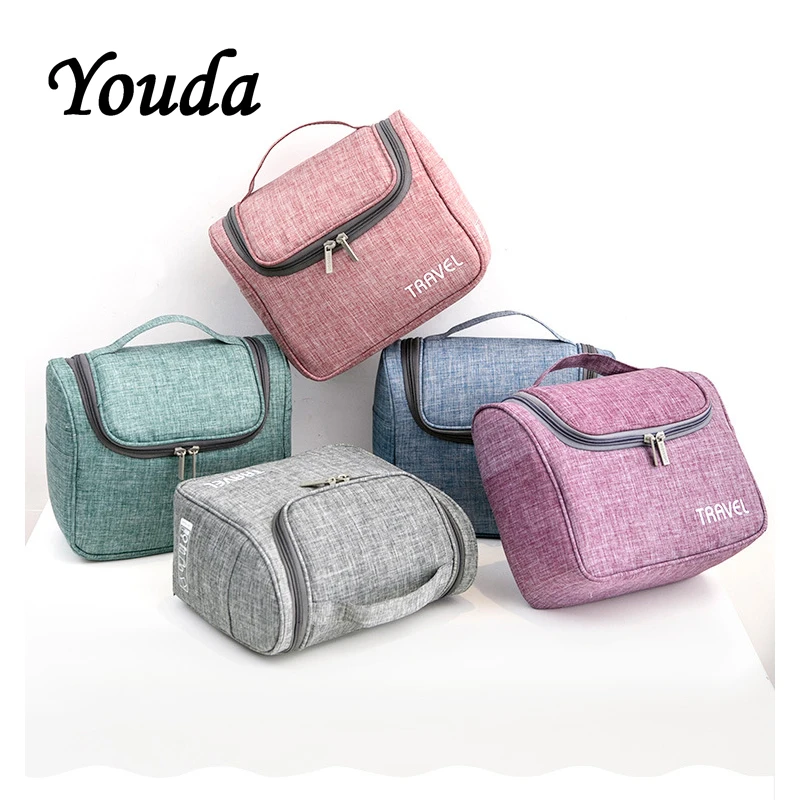 

Youda Korean Minimalist High-capacity Makeup Cases Multi-functional Cosmetic Bag Admission Package Wash Pouch Storage Bags