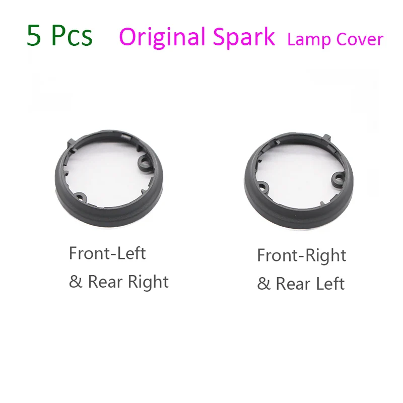 5 Pieces 100% Genuine Lamp Cover For DJI Spark Front Left Rear Right / Front Right Rear Left Genuine Repair Part Accessories
5 Pieces 100% Genuine Lamp Cover For DJI Spark Front Left Rear Right / Front Right Rear Left Genuine Repair Part Accessories