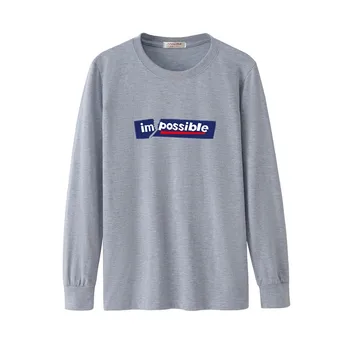 Tee Shirt Mens Long Sleeve Printed Impossiple Letter Funny One Piece February 14 Boyfriend Fat Gift Spor Oversized T Shirt Male
Tee Shirt Mens Long Sleeve Printed Impossiple Letter Funny One Piece February 14 Boyfriend Fat Gift Spor Oversized T Shirt Male