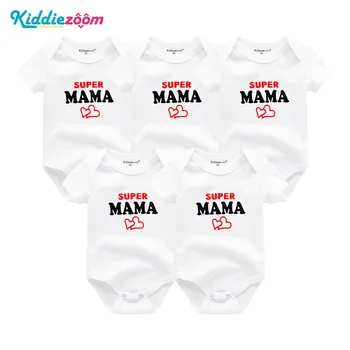 Summer baby Rompers Clothes Short Sleeve Girls&Boys Clothing I Love Super Papa&Mama Design 100% Soft Cotton Baby Girl Playsuits
Summer baby Rompers Clothes Short Sleeve Girls&Boys Clothing I Love Super Papa&Mama Design 100% Soft Cotton Baby Girl Playsuits