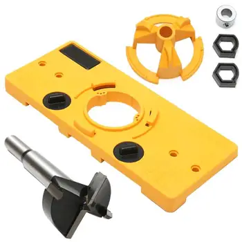 Cup Style Hinge Boring 35mm Jig Drill Guide Set Door Hole Template For Kreg Tool Punching Device Hinge Jig Drill Guide Tools Kit
Cup Style Hinge Boring 35mm Jig Drill Guide Set Door Hole Template For Kreg Tool Punching Device Hinge Jig Drill Guide Tools Kit