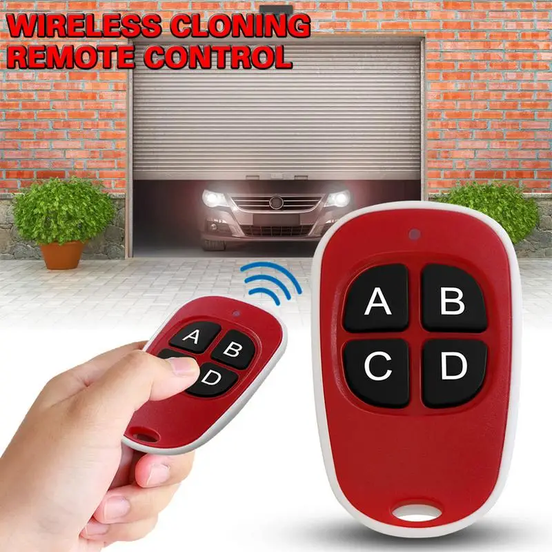 waterproof Universal 433MHz Wireless 4 Keys Copy Cloning Garage Door Remote Control Duplicator Key for PT/SC/LX/HX/HT
waterproof Universal 433MHz Wireless 4 Keys Copy Cloning Garage Door Remote Control Duplicator Key for PT/SC/LX/HX/HT