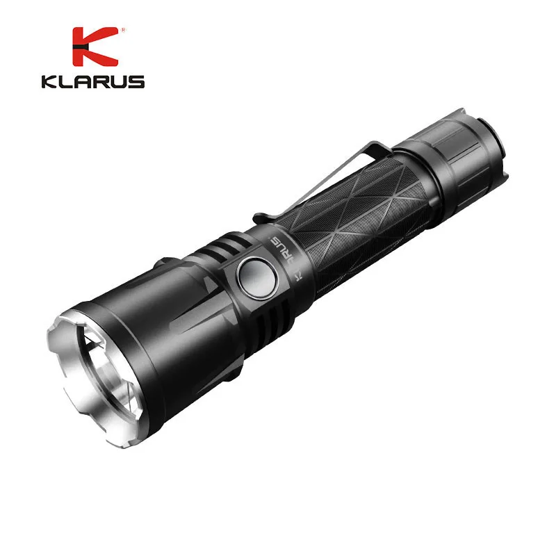 KLARUS XT21X CREE XHP70.2 P2 LED 4000 lumens 7 Mode Tactical Led Flashlight Micro-USB 2A 5000mAh Li-ion battery for Self Defence
KLARUS XT21X CREE XHP70.2 P2 LED 4000 lumens 7 Mode Tactical Led Flashlight Micro-USB 2A 5000mAh Li-ion battery for Self Defence