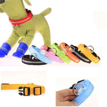 Nylon Pet LED Dog Collar Night Safety LED Flashing Glow LED Pet Supplies Dog Cat Collar for Dogs Collars 10pcs/Lot
Nylon Pet LED Dog Collar Night Safety LED Flashing Glow LED Pet Supplies Dog Cat Collar for Dogs Collars 10pcs/Lot
