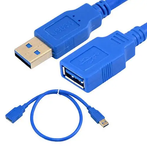 USB 3.0 A Male Plug To Female Socket Super Fast Extension Cable Cord 0.5/1/1.8M SHOOT
USB 3.0 A Male Plug To Female Socket Super Fast Extension Cable Cord 0.5/1/1.8M SHOOT
