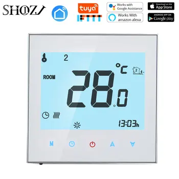 tuya smart life app wifi heating Thermostat Alexa Voice Control electric Heating Temperature Regulator fits Smart Google Home
tuya smart life app wifi heating Thermostat Alexa Voice Control electric Heating Temperature Regulator fits Smart Google Home
