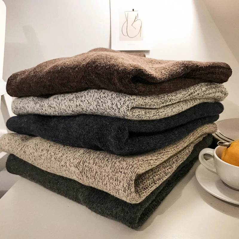 Autumn And Winter New Pattern Sweater men dress Male Round Neck Solid Color Long Sleeve Knitting Thick sweaters cardigan Tops
Autumn And Winter New Pattern Sweater men dress Male Round Neck Solid Color Long Sleeve Knitting Thick sweaters cardigan Tops