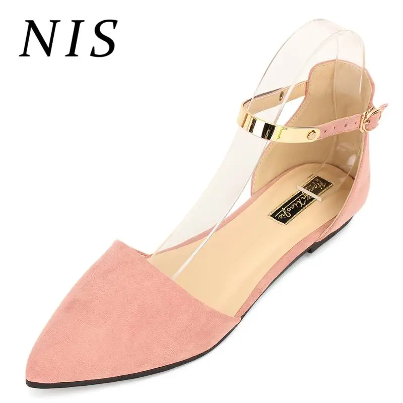 NIS Faux Suede Women Flat Shoes Women Spring Summer Pointed Toe Ankle Buckle Strap Flats Ladies Casual Shoes Ballet Flats New
NIS Faux Suede Women Flat Shoes Women Spring Summer Pointed Toe Ankle Buckle Strap Flats Ladies Casual Shoes Ballet Flats New
