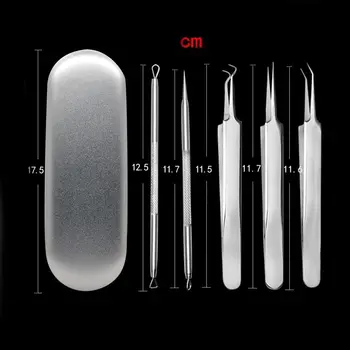 5Pcs/Set Stainless Steel Blemish Headband Blackhead Come Done Acne Extractor Remover Tool Face Skin Care Tools
5Pcs/Set Stainless Steel Blemish Headband Blackhead Come Done Acne Extractor Remover Tool Face Skin Care Tools