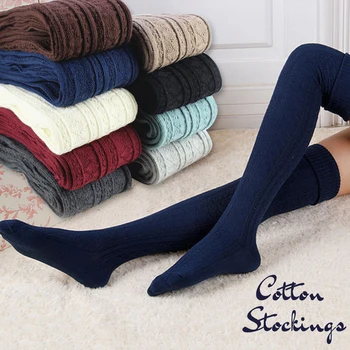 Women Cotton Pantyhose Winter Knee Socks Thighs High Over The Knee Stockings For Ladies Girls 2019 Warm Long Stocking Sexy Media
Women Cotton Pantyhose Winter Knee Socks Thighs High Over The Knee Stockings For Ladies Girls 2019 Warm Long Stocking Sexy Media