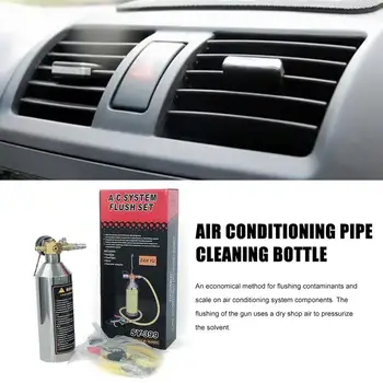 New Style R134a R12 R22 R410a R404a Automotive Car Air Conditioning Pipe Cleaning Bottle Maintenance Tool Equipment
New Style R134a R12 R22 R410a R404a Automotive Car Air Conditioning Pipe Cleaning Bottle Maintenance Tool Equipment