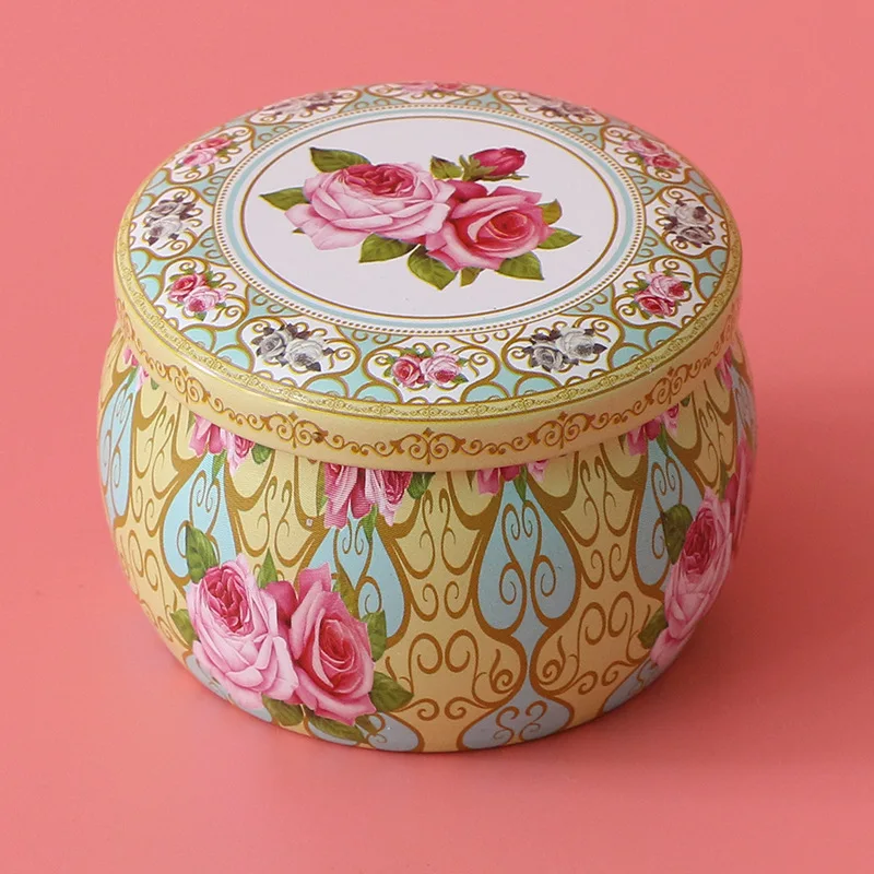 Flower Metal Box Iron Tin Can Storage Tea leaves Candy Coin Jewelry Gift coffee sugar Boxes Trinket Case with lid
Flower Metal Box Iron Tin Can Storage Tea leaves Candy Coin Jewelry Gift coffee sugar Boxes Trinket Case with lid