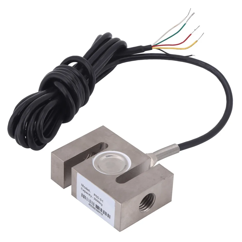 S TYPE High Accuracy Load Cell Scale Sensor Weighting Sensor With Cable 2000kg High Precision
S TYPE High Accuracy Load Cell Scale Sensor Weighting Sensor With Cable 2000kg High Precision