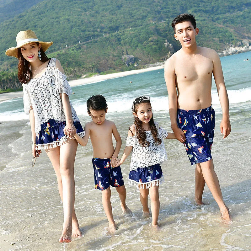 Father Son Beach Shorts Mother Daughter High Waist Bikini Cover Up Beachwear Family Matching Swimwear Mommy And Me Swimsuit
Father Son Beach Shorts Mother Daughter High Waist Bikini Cover Up Beachwear Family Matching Swimwear Mommy And Me Swimsuit