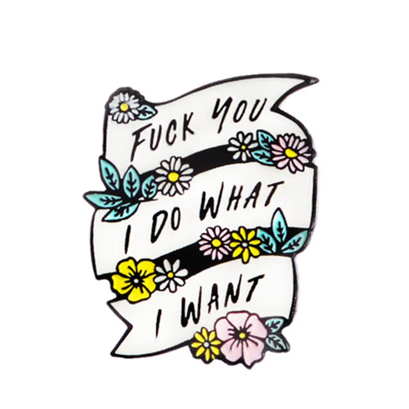 Quote Fy I Do What I Want Enamel Pin White Ribbon Feminist Brooch Metal Badge Jeans Bag Hat Shirt Collar Pin Button Punk Jewel
Quote Fy I Do What I Want Enamel Pin White Ribbon Feminist Brooch Metal Badge Jeans Bag Hat Shirt Collar Pin Button Punk Jewel