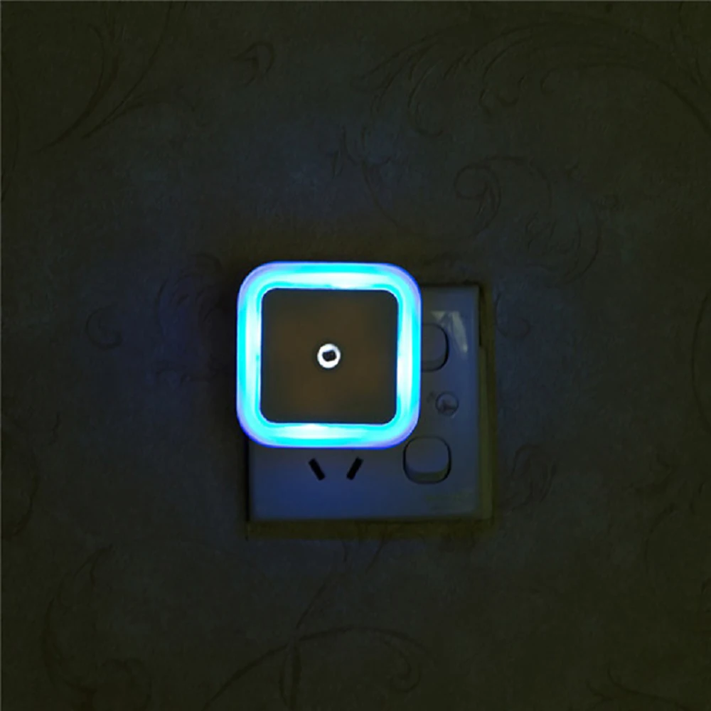Light Sensor Control Night Light Mini Novelty Square Bedroom lamp For Baby Gift Romantic Colorful Lights White and Blue Light
Light Sensor Control Night Light Mini Novelty Square Bedroom lamp For Baby Gift Romantic Colorful Lights White and Blue Light