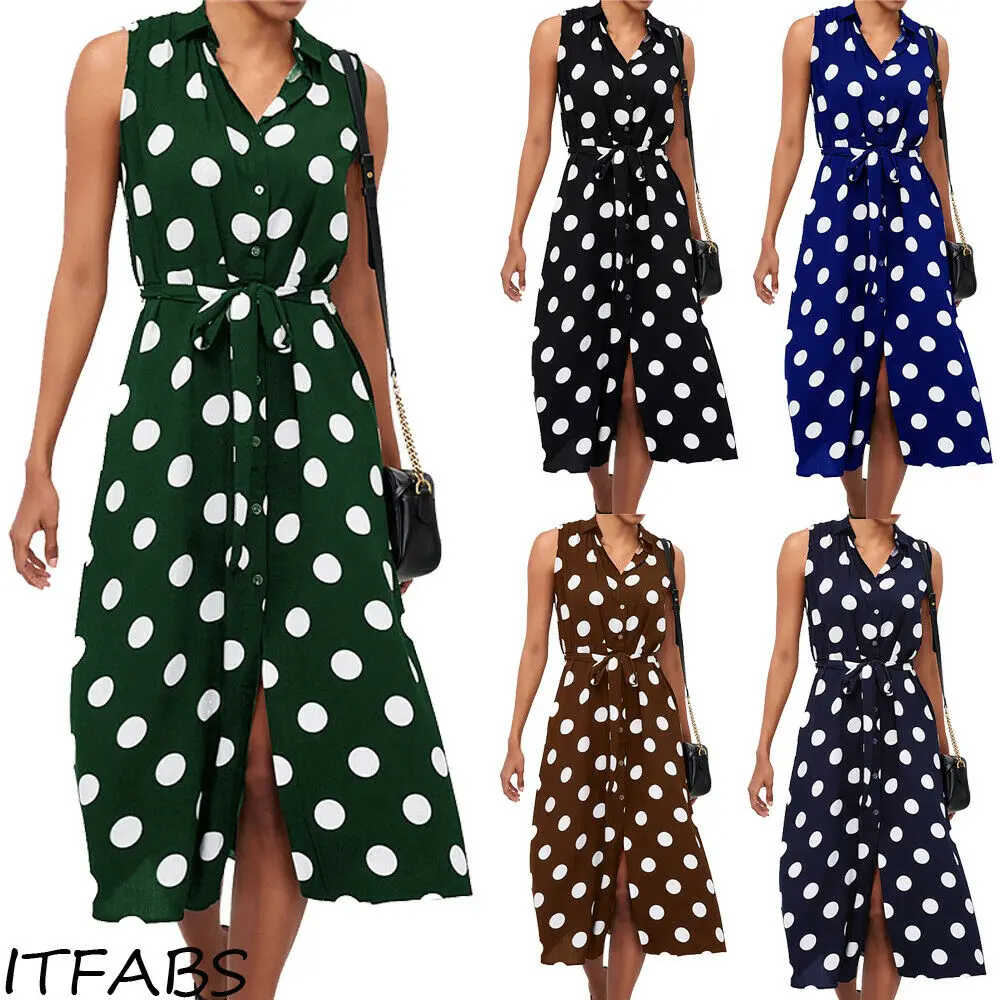 Hirigin Brand Sexy Dress 2019 New Arrival Vestidos Women Dot Lace-up Dresses Evening Cocktail Party Dresses Chiffon Sundress
Hirigin Brand Sexy Dress 2019 New Arrival Vestidos Women Dot Lace-up Dresses Evening Cocktail Party Dresses Chiffon Sundress