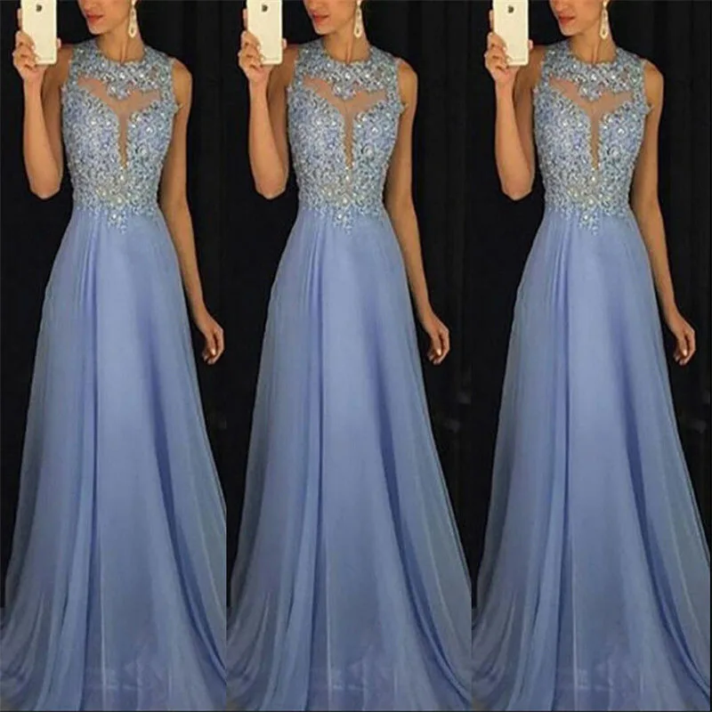 Spring Autumn Women Formal Elegant Dress Fashion Sexy Perspective Evening Party Gown Maxi Dress Female Floor-Length Vestido New
Spring Autumn Women Formal Elegant Dress Fashion Sexy Perspective Evening Party Gown Maxi Dress Female Floor-Length Vestido New